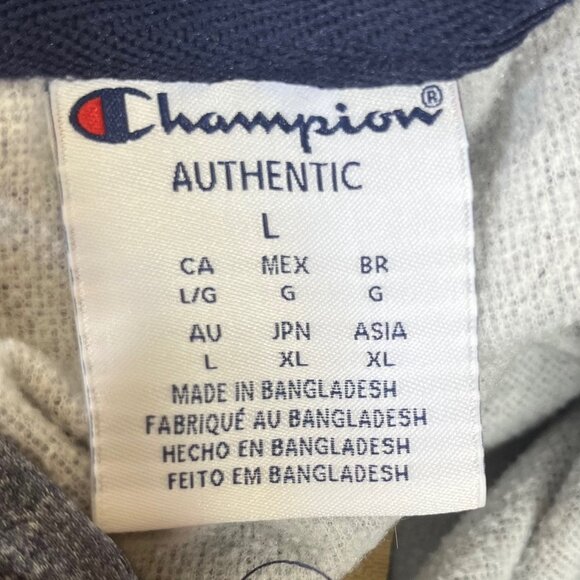 Champion Pitt Panthers Front Zip Jacket Womens Large Blue NCAA Fanwear - Picture 6 of 8